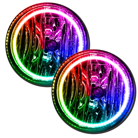 Oracle GMC Sierra 08-13 LED Fog Halo Kit - ColorSHIFT - 1164-333
