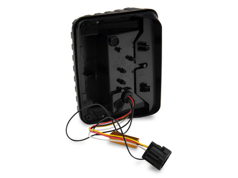 Raxiom 07-18 Jeep Wrangler JK LED Tail Lights- Black Housing (Smoked Lens) - J115435