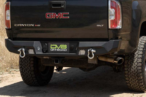 DV8 Offroad 14-22 Chevy Colorado / 15-22 GMC Canyon MTO Series Rear Bumper - RBCS3-01