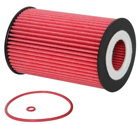 K&N Performance Oil Filter for 2010+ Mercedes Benz GLE350D 3.0L V6 DSL 2.75in OD x 3.625in H - HP-7028