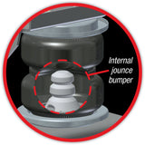 Air Lift Replacement Air Spring - Loadlifter 5000 Ultimate Bellows Type w/ internal Jounce Bumper - 84293