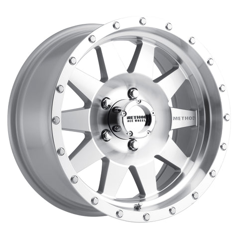Method MR301 The Standard 17x9 -12mm Offset 5x5 94mm CB Machined/Clear Coat Wheel - MR30179050312N