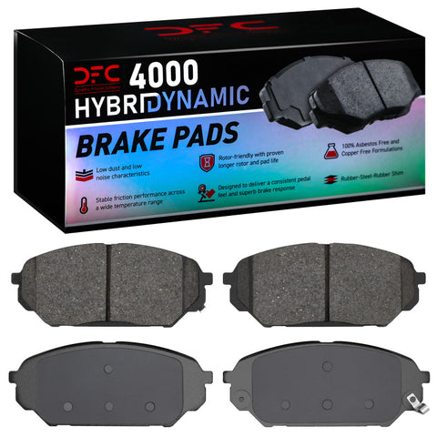 DFC 07-12 Hyundai Veracruz Front 4000 Hybridynamic Brake Pads - 4000-1301-00