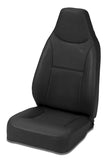 Bestop 76-86 Jeep Cj7 Front Trailmax II Standard Seat (All Vinyl Black Crush) - 39436-01