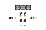 Diode Dynamics SS5 Pro Universal CrossLink 3-Pod Lightbar - White Combo - DD7238
