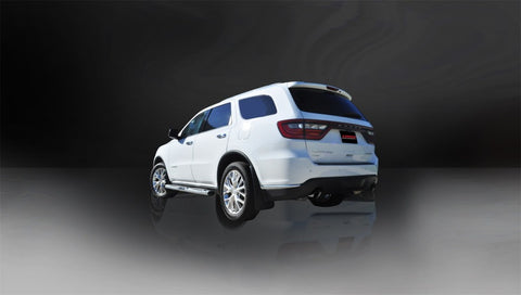 Corsa 2011-2024 Dodge Durango 5.7L V8 Black Sport Dual Rear Cat-Back Exhaust - 14459BLK