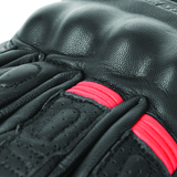Speed and Strength Twist of Fate Leather Gloves Black/Red - Small - 892320
