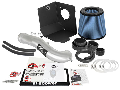 aFe MagnumFORCE Stage-2 PRO 5R CAI Brushed Alum Tube 14-17 GMC Sierra 1500 5.3L/6.2L w/Electric Fan - 54-12332-H
