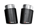 Akrapovic 12-15 BMW 335i (F30 F31) Evolution Line Cat Back (SS) w/ Carbon Tips (Req. Link Pipe) - MTP-BM/SS/1H