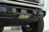 DV8 Offroad 2021 Ford Bronco Capable Bumper Slanted Front License Plate Mount - LPBR-05