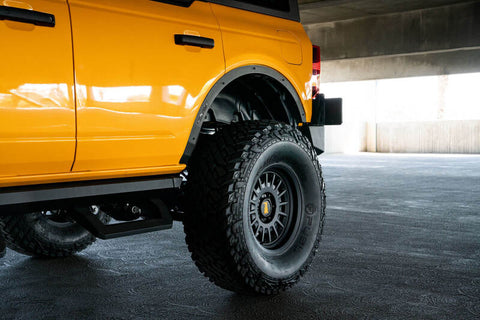 DV8 Offroad 21-22 Ford Bronco Fender Flare Deletes Set of 4 Front & Rear - FDBR-03