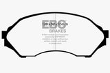 EBC 99-02 Mazda Protege 1.6 Greenstuff Front Brake Pads - DP21302