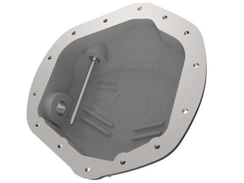 aFe Power Pro Series Rear Differential Cover Black w/Machined Fins & Gear Oil 14-18 RAM 6.7L Diesel - 46-70392-WL