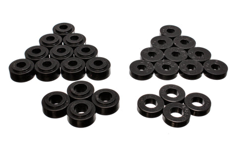Energy Suspension Body Mounts - Black - 3.4134G