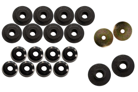 Fishbone Offroad 08-18 Ford F-250 - Black Polyurethane Body Mount Kit - FB47235