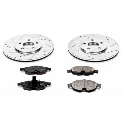 Power Stop 01-06 Chrysler Sebring Front Z23 Evolution Sport Brake Kit - K1684