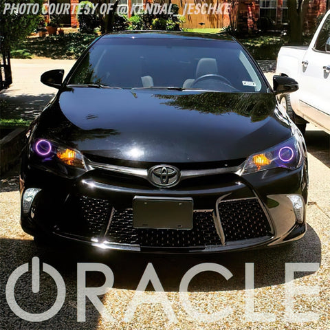 Oracle 12-15 Toyota Camry LED Headlight Halo Kit - Red - 2449-003