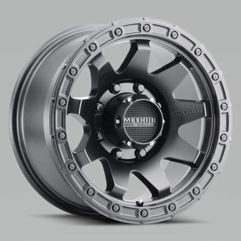Method MR317 18x9 +18mm Offset 8x170 130.81mm CB Matte Black Wheel - MR31789087518