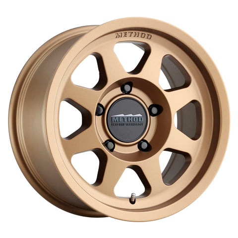 Method MR701 17x9 -12mm Offset 5x5 71.5mm CB Method Bronze Wheel - MR70179050912N