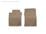 WeatherTech 00-05 Hyundai Accent Front Rubber Mats - Tan - W39TN