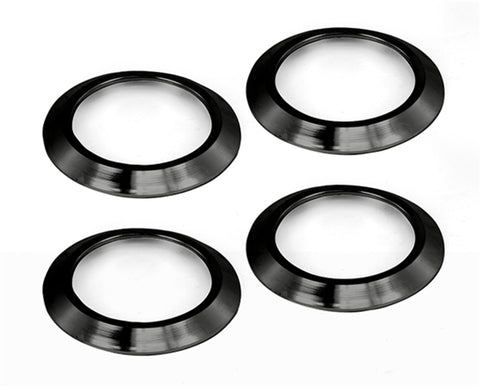 Rugged Ridge AC Vent Bezels Black 07-10 Jeep Wrangler JK - 11422.15