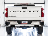 AWE Tuning 4th Gen GM 1500 5.3L 0FG Cat-Back Split Rear Exit (w/ Bumper Cutouts) - Quad Diamond Tips - 3015-43202