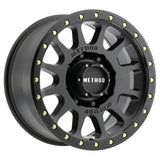 Method MR305 NV HD 17x8.5 0mm Offset 8x170 130.81mm CB Matte Black Wheel - MR30578587500H