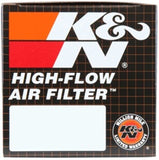 K&N Filter Universal Rubber Filter 2 3/4 inch 10 Degree Flange 4 inch OD 5 inch Height - RU-1460