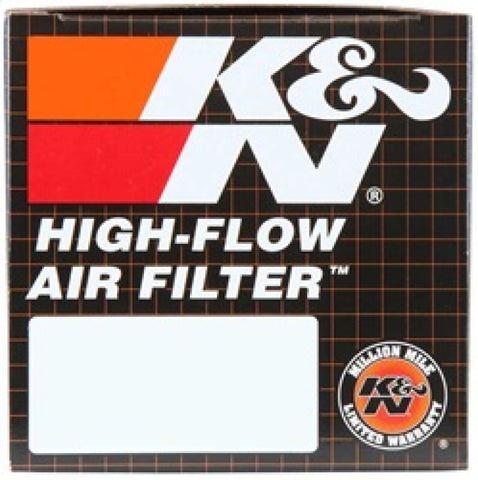 K&N Filter Universal Rubber Filter 2 3/4 inch 10 Degree Flange 4 inch OD 5 inch Height - RU-1460