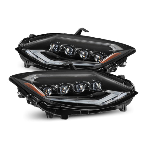 AlphaRex 23-24 Nissan Z NOVA-Series LED Projector Headlights Alpha-Blk w/Activation Light & Seq.Sig - 880494