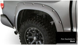 Bushwacker 16-17 Toyota Tundra Fleetside Pocket Style Flares 4pc 66.7/78.7/97.6in Bed - Black - 30918-33