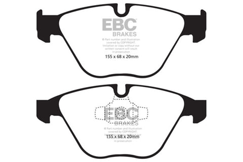 EBC 13+ BMW X1 2.0 Turbo (28i) Redstuff Front Brake Pads - DP31512C