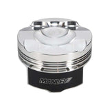 Manley 15+ Subaru FA20 WRX 86.50mm +.5mm Bore 10:1 Dish Piston Set w/ Rings (Extreme Duty) - 632705CE-4