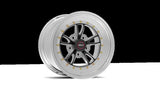 Weld Full Throttle 15x7 / 5x4.5 BP / 3.5in. BS Black Wheel - Polished Non Beadlock - 793B-57206