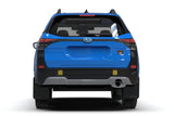 Rally Armor 2026 Subaru Forester Wilderness Black UR Mud Flap w/ Wild Orange Logo - MF152-UR-BLK-WOR