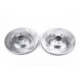 Power Stop 07-09 Mercedes-Benz ML320 Front Evolution Drilled & Slotted Rotors - Pair - EBR676XPR