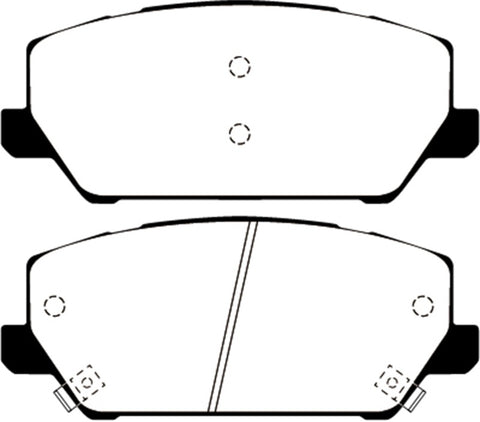 EBC 2019+ Hyundai Veloster (2nd Gen) N 2.0T Bluestuff Front Brake Pads - DP52343NDX