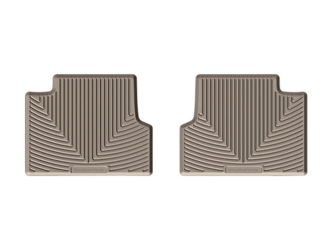 WeatherTech 14+ Jeep Cherokee Rear Rubber Mats - Tan - W317TN