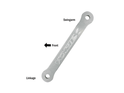 Vortex Racing 08-13 Kawasaki EX250 Ninja,13-17 EX300 Ninja Lowering Link Kit- Silver - LL436