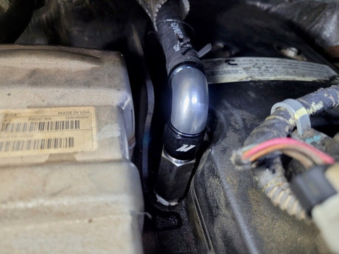 Mishimoto 2007.5+ Ram 6.7L Cummins Top Heater Hose Upgrade - MMHOSE-RAM-07HU