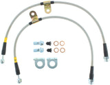 StopTech 14-15 Ford Fiesta ST Stainless Steel BBK Front Brake Lines - 950.61015