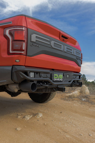 DV8 Offroad 2017-2020 Ford F-150 Raptor Tube Rear Bumper - RBFR1-01