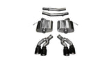 Corsa 2016-2019 Cadillac CTS V 6.2L V8 2.75in Black Sport Axle-Back Exhaust - 14357BLK
