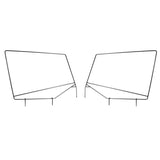 Rugged Ridge Upper Door Skin Frames 87-95 Jeep Wrangler YJ - 13701.80