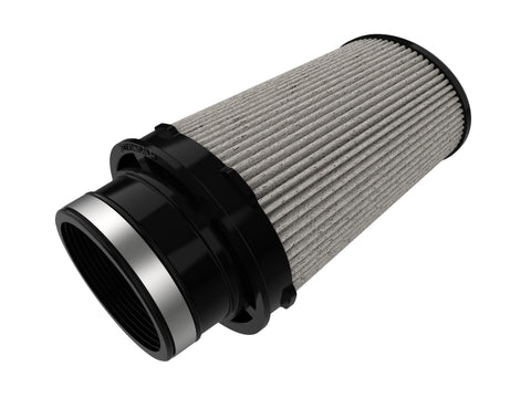 aFe Black Series Replacement Filter w/ Pro 5R Media 4-1/2x3IN F x 6x5IN B x 5x3-3/4 Tx7IN H - 21-90111