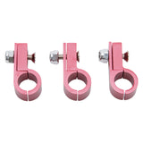 Russell Line Clamp For -8 Tubing Red Anodize (3 Pack) - 654260