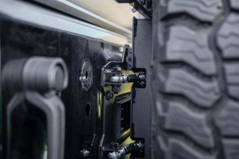 DV8 07-18 Jeep Wrangler (JK) Tire Carrier for MTO Bumper - TCJK-13