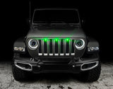 Oracle Pre-Runner Style LED Grille Kit for Jeep Wrangler JL - Green - 5870-004