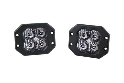 Diode Dynamics SS3 Sport WBL - White SAE Driving Flush (Pair) - DD6911P