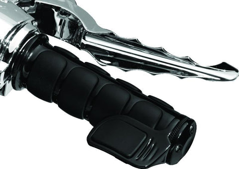 Kuryakyn Contoured ISO Throttle Boss Black - 6318